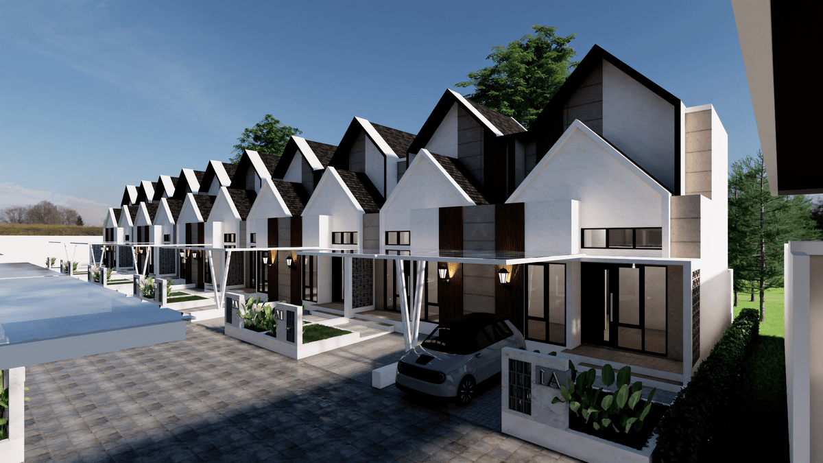 Modern luxury home exterior